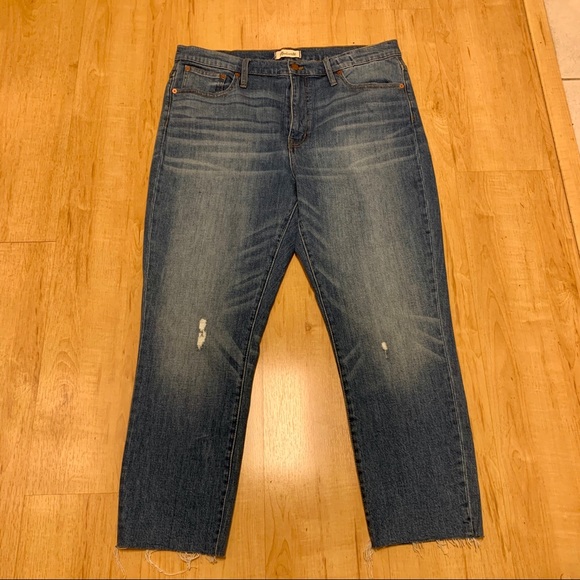 New❗️MADEWELL high rise Slim Crop Boyjean size 32 - Picture 4 of 6